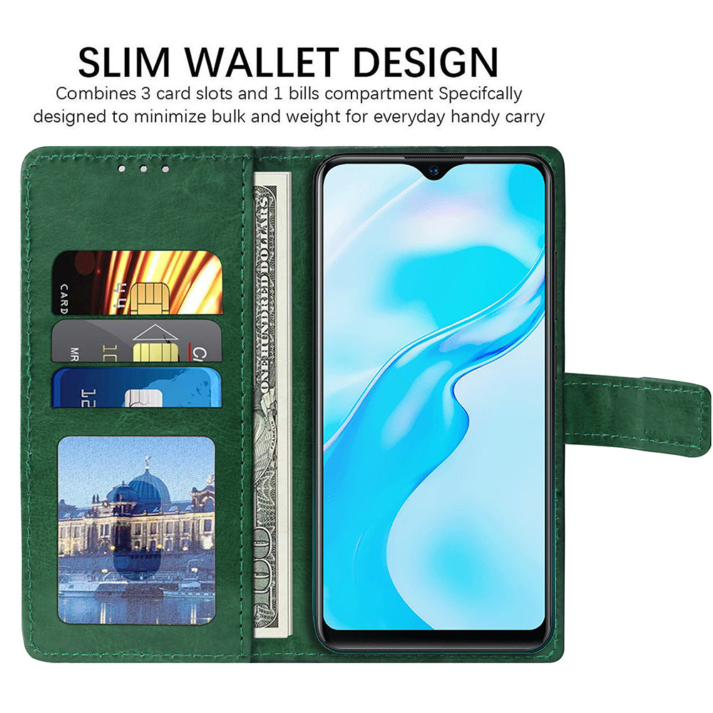 Premium Wallet Flip Cover for Vivo Y1s 4G