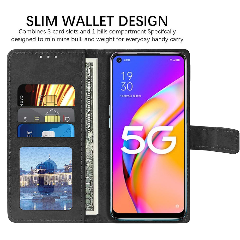 Premium Wallet Flip Cover for Oppo A93 5G