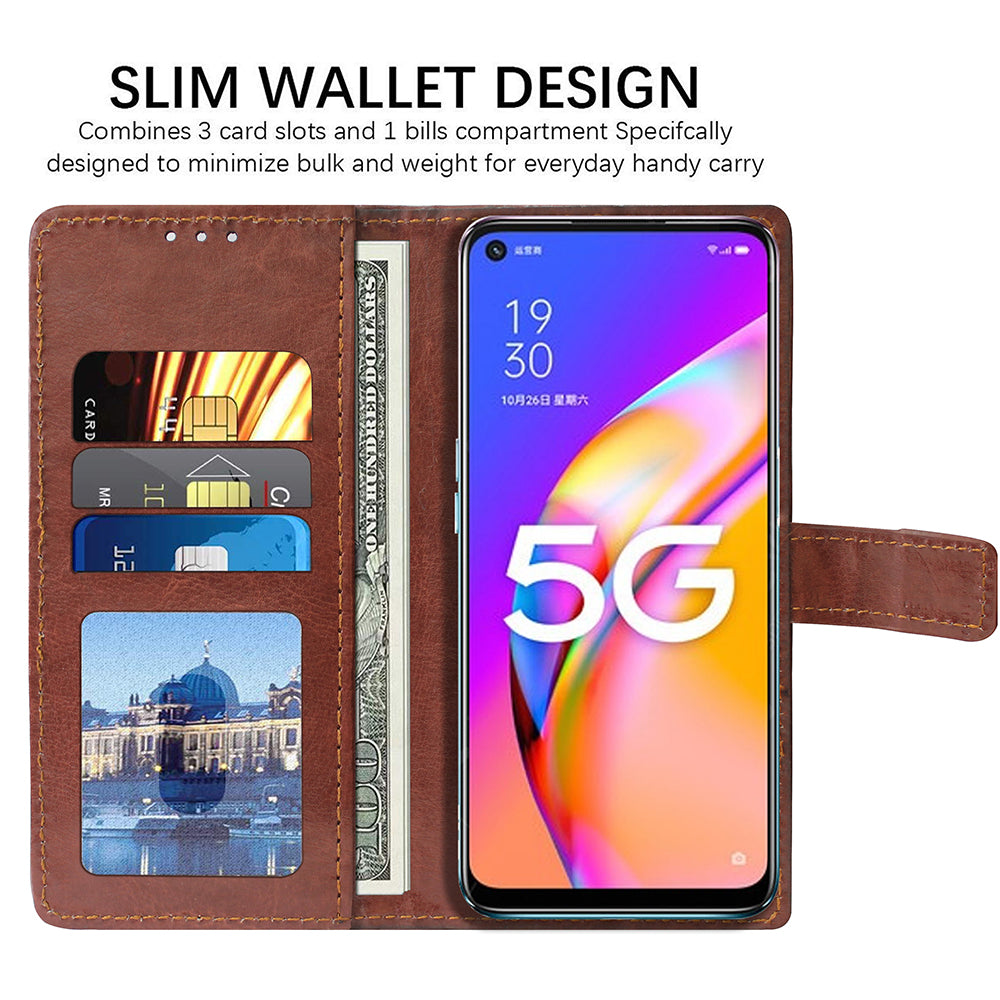 Premium Wallet Flip Cover for Oppo A93 5G