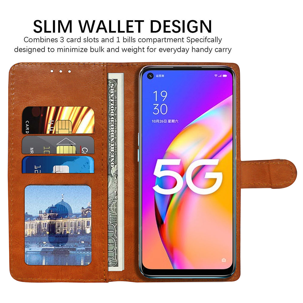 Premium Wallet Flip Cover for Oppo A93 5G