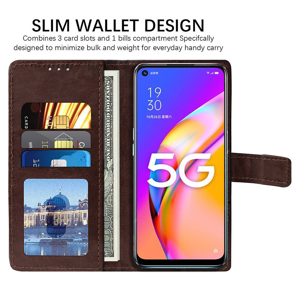 Premium Wallet Flip Cover for Oppo A93 5G
