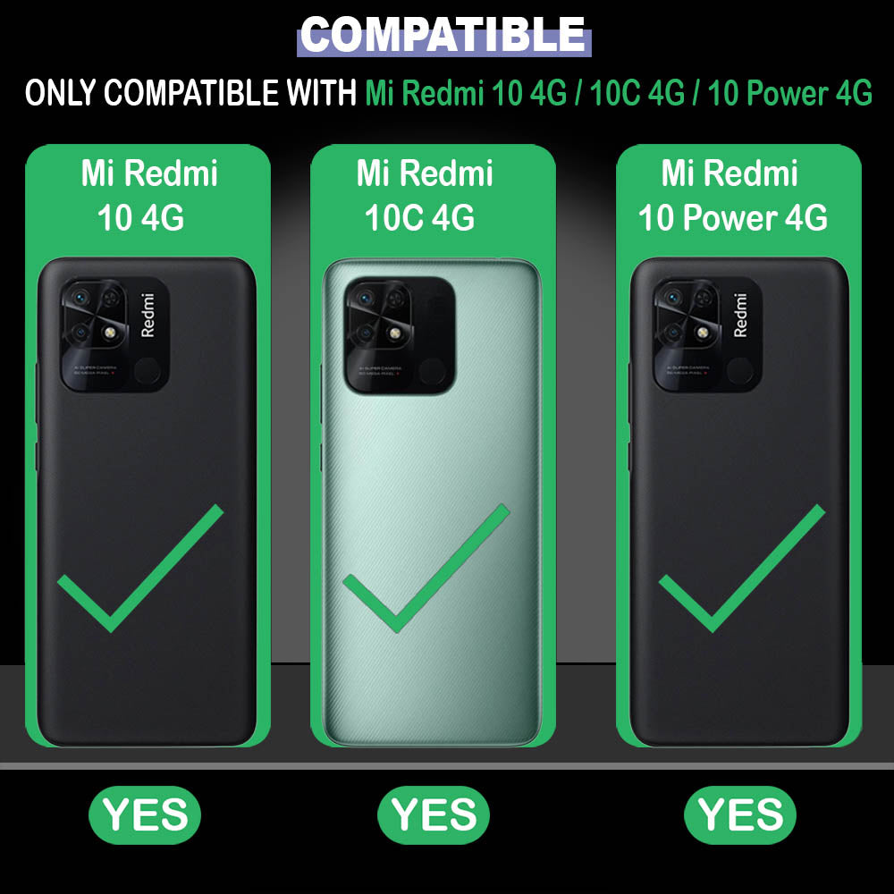 Premium Wallet Flip Cover for Mi Redmi 10 4G