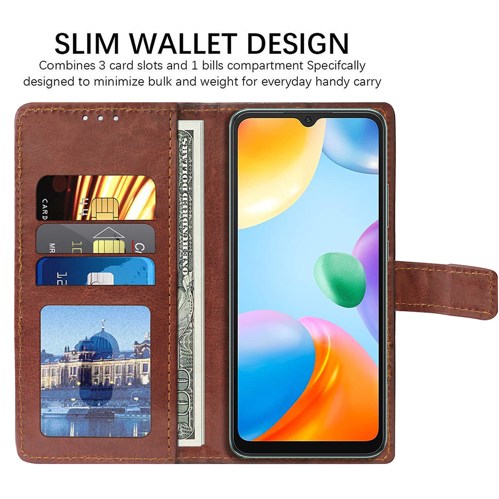 Premium Wallet Flip Cover for Mi Redmi 10 4G