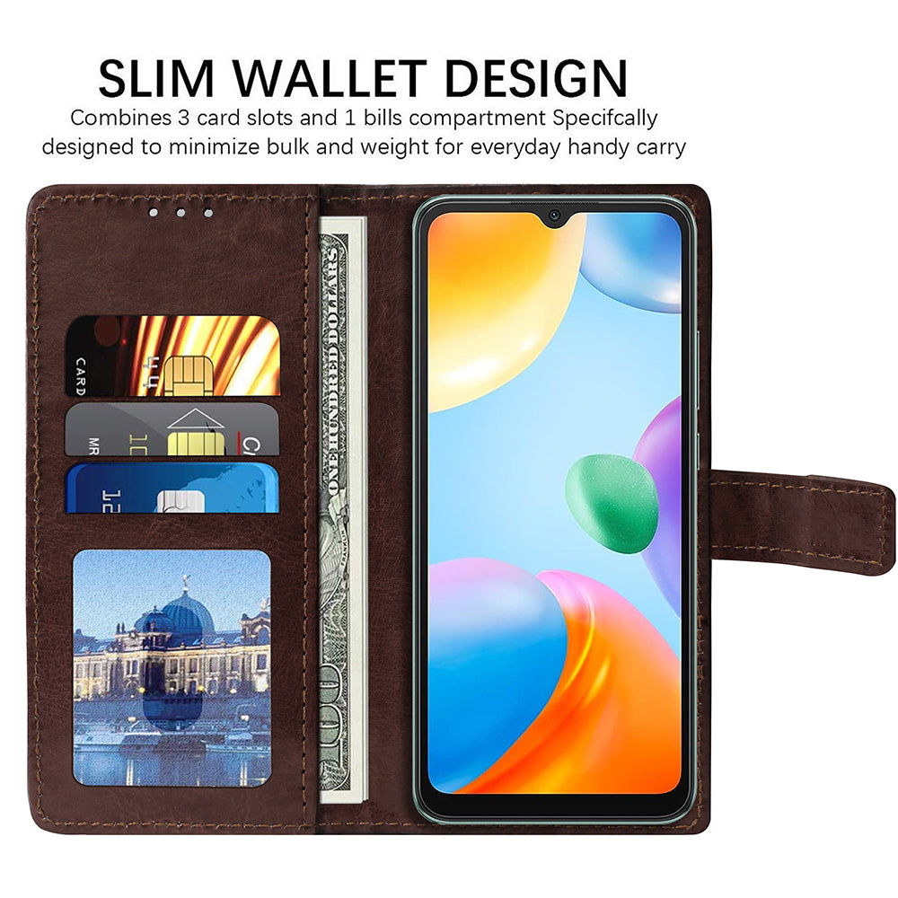 Premium Wallet Flip Cover for Mi Redmi 10 4G