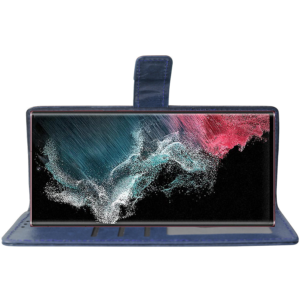 Premium Wallet Flip Cover for Samsung Galaxy S22 Ultra 5G
