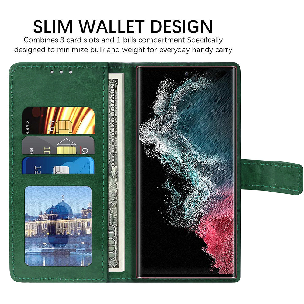 Premium Wallet Flip Cover for Samsung Galaxy S22 Ultra 5G