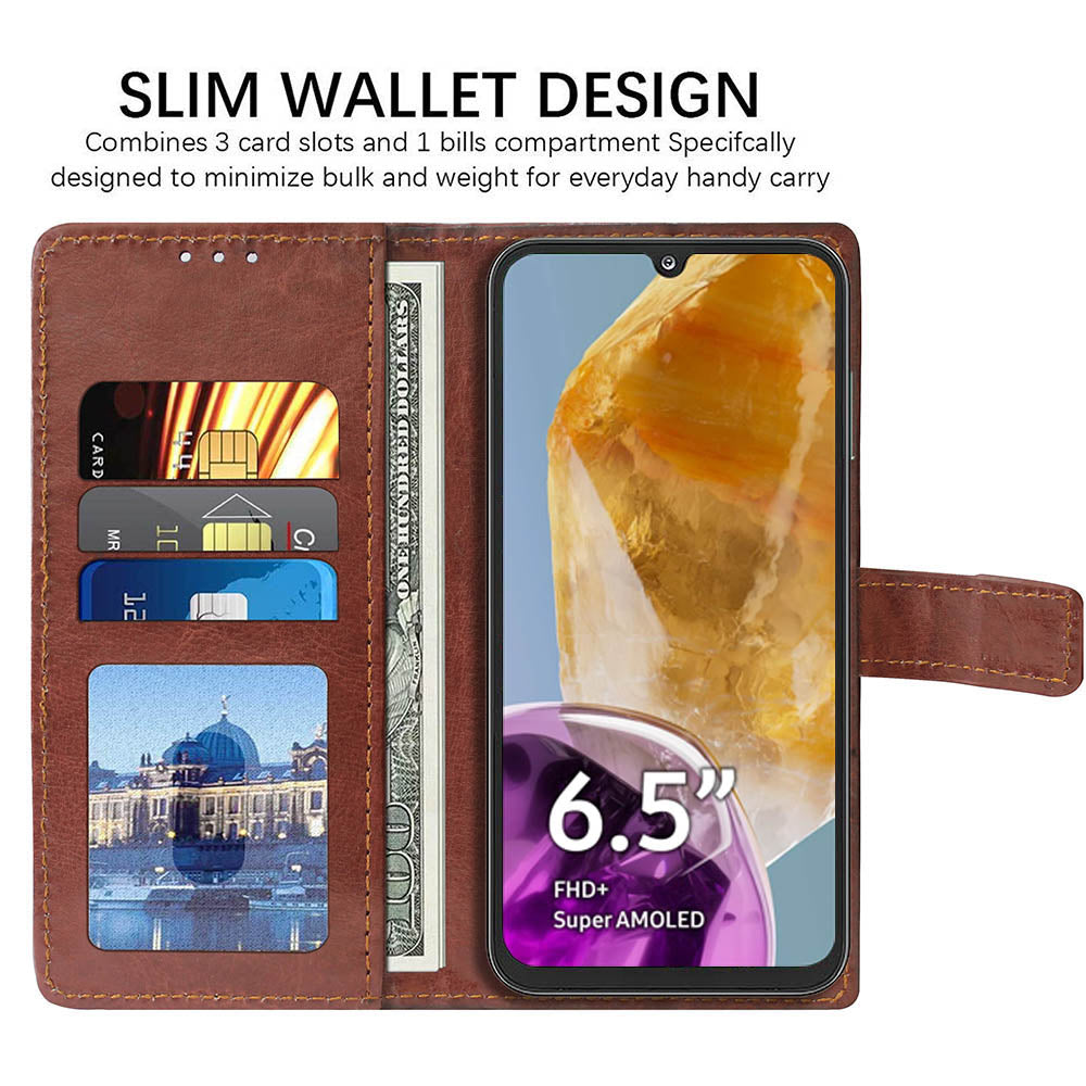 Premium Wallet Flip Cover for Samsung Galaxy M15 5G / F15 5G