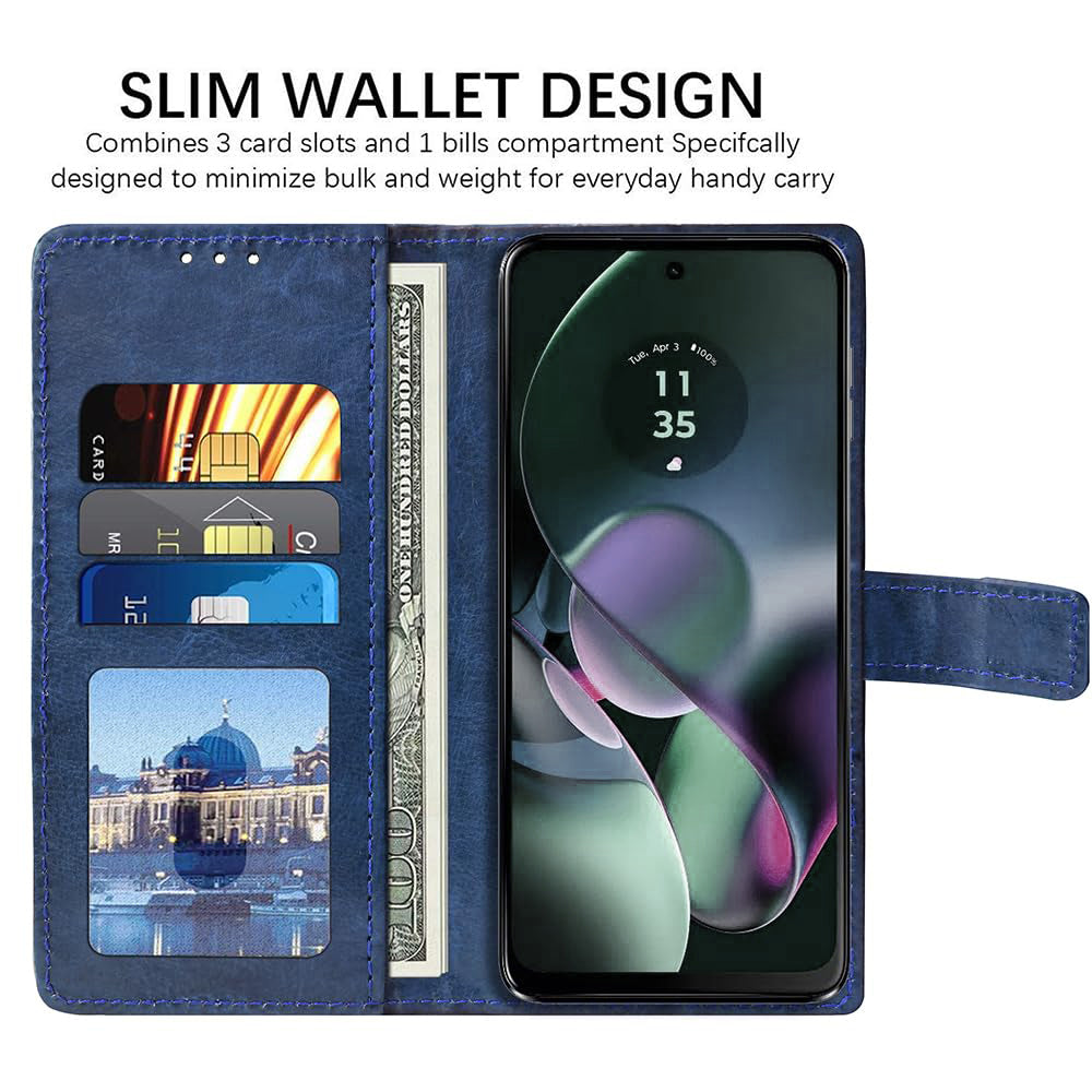 Premium Wallet Flip Cover for Vivo Y18 4G / Y18e 4G / Y03 4G / T3 Lite 5G / Z9 Lite 5G