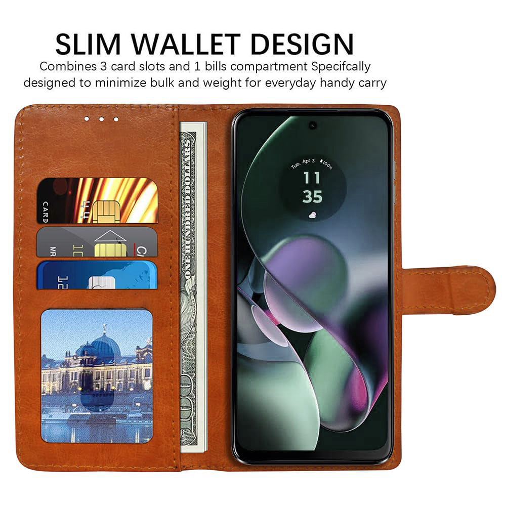 Premium Wallet Flip Cover for Vivo Y18 4G / Y18e 4G / Y03 4G / T3 Lite 5G / Z9 Lite 5G