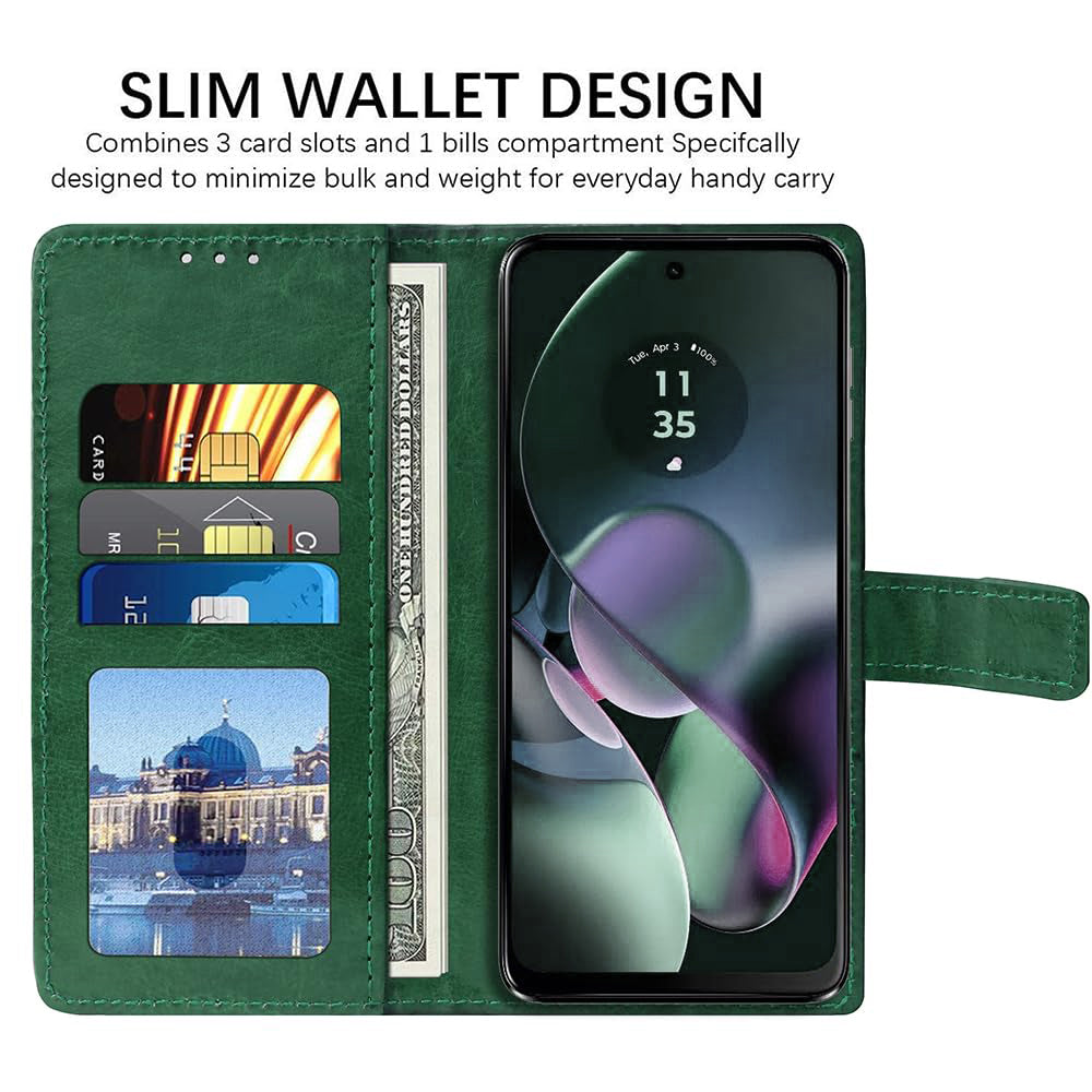 Premium Wallet Flip Cover for Vivo Y18 4G / Y18e 4G / Y03 4G / T3 Lite 5G / Z9 Lite 5G