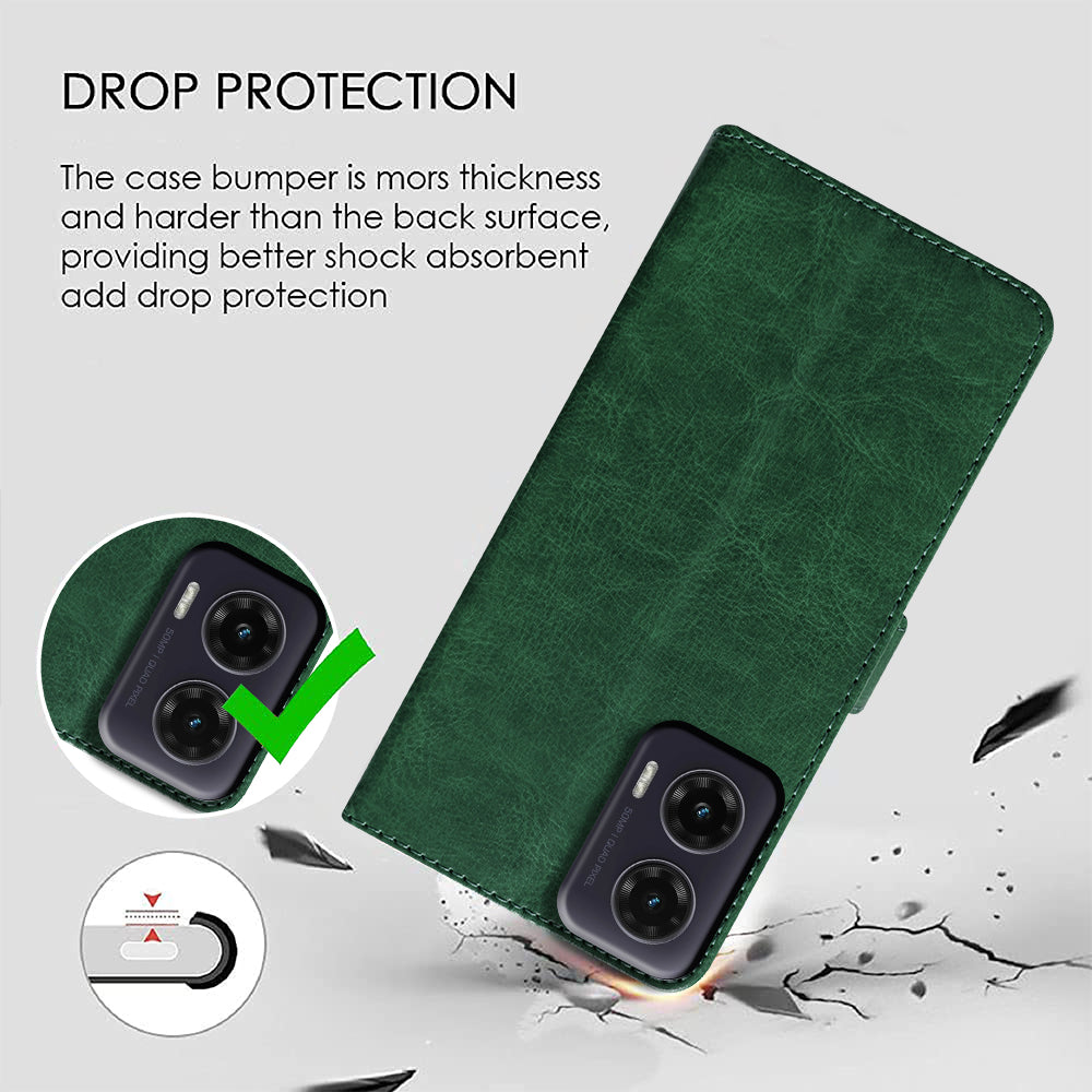 Premium Wallet Flip Cover for Motorola Moto G35 5G