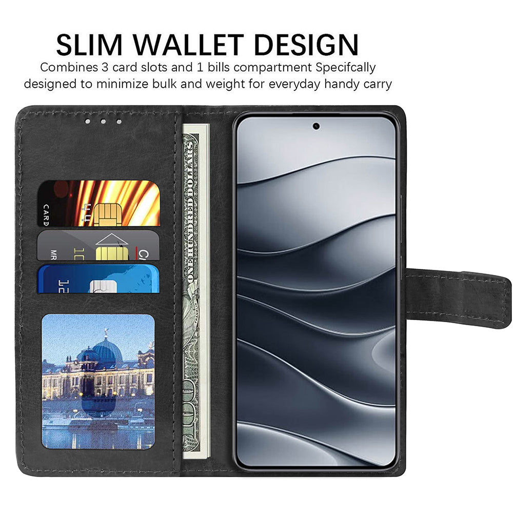 Premium Wallet Flip Cover for Mi Redmi Note 14 5G