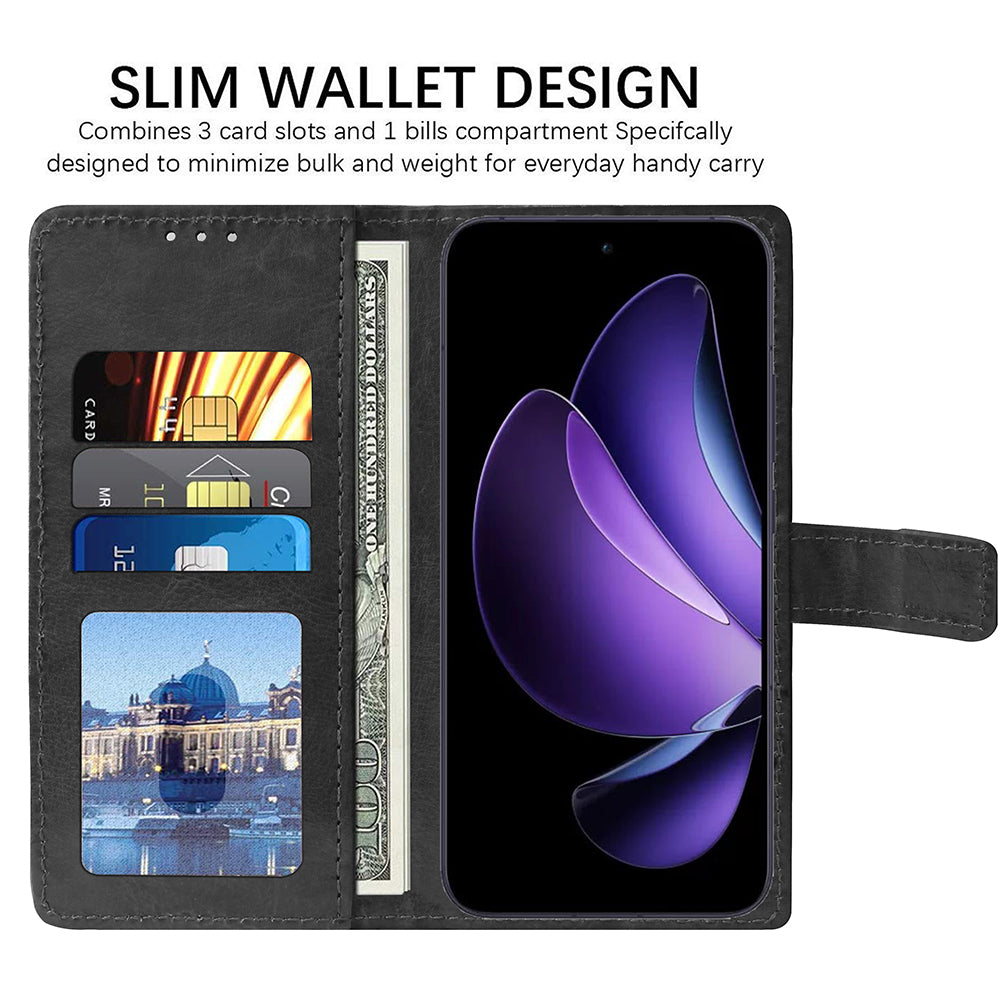 Premium Wallet Flip Cover for Oppo Reno13 5G
