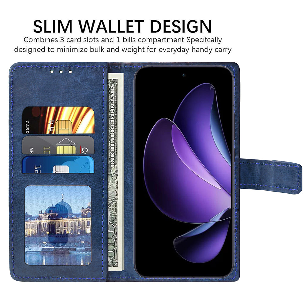 Premium Wallet Flip Cover for Oppo Reno13 5G