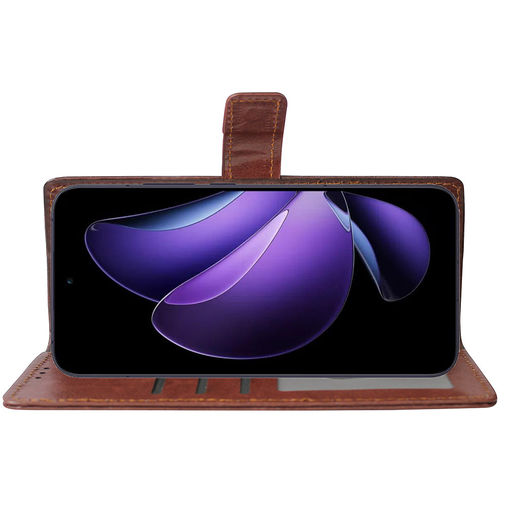 Premium Wallet Flip Cover for Oppo Reno13 5G