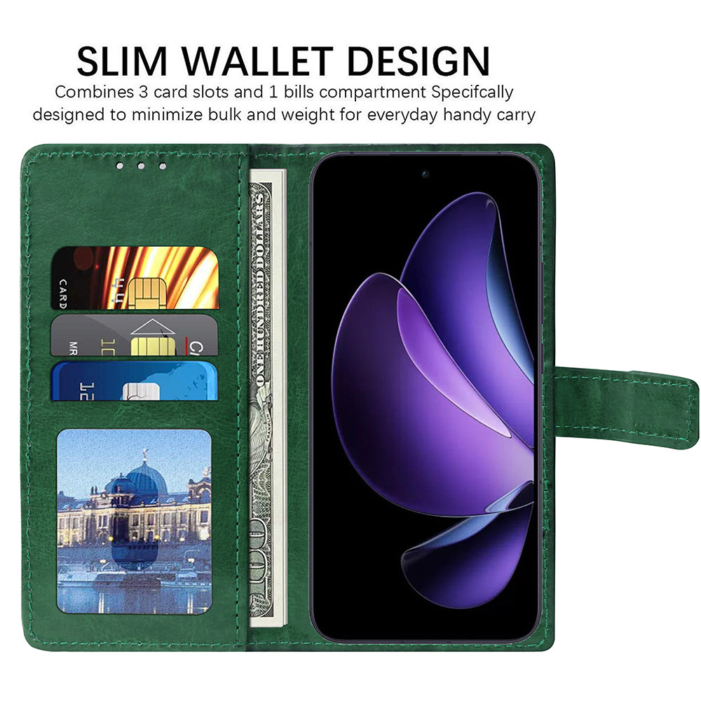 Premium Wallet Flip Cover for Oppo Reno13 5G