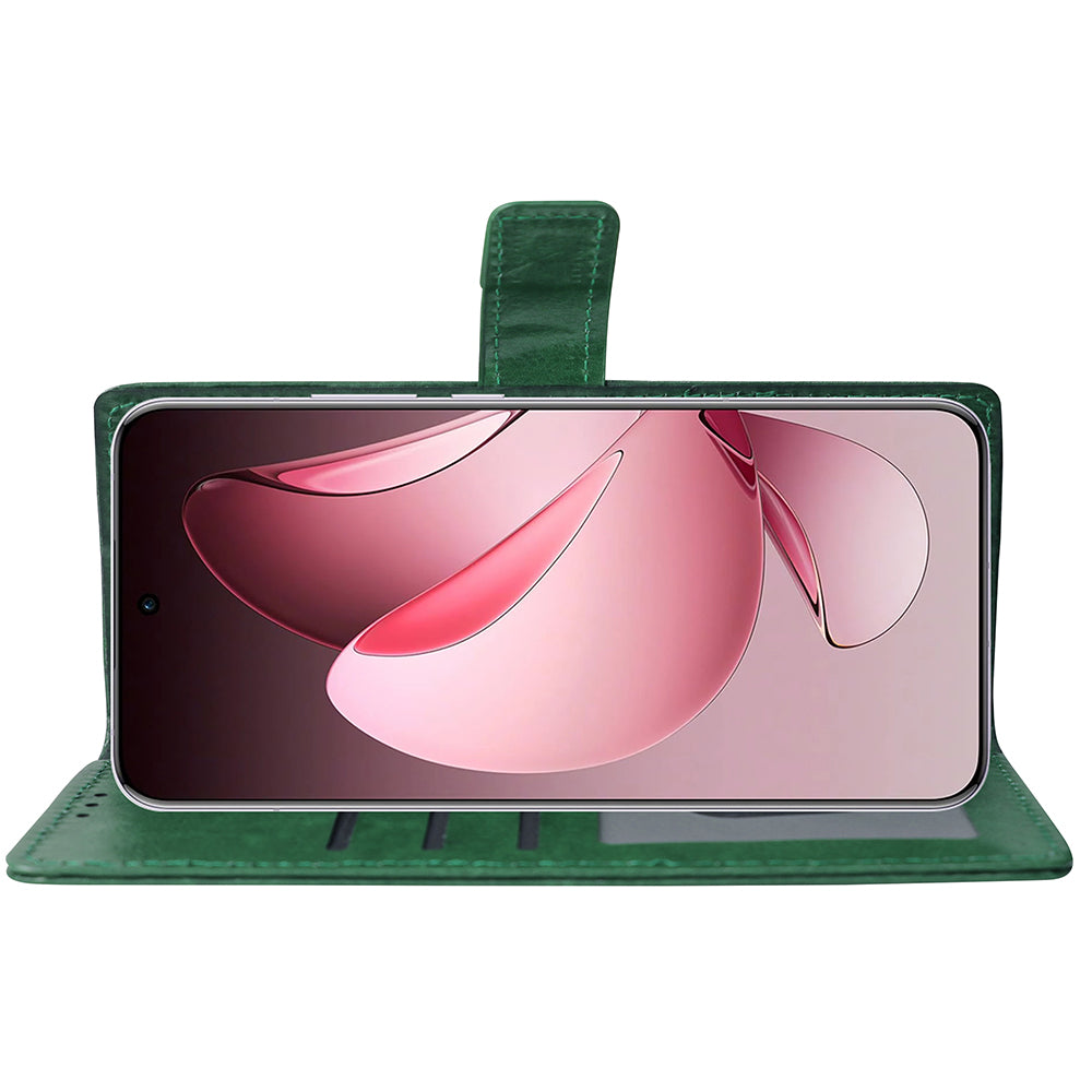 Premium Wallet Flip Cover for Oppo Reno13 Pro 5G