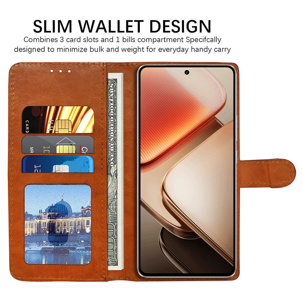 Premium Wallet Flip Cover for iQOO Neo 10R 5G