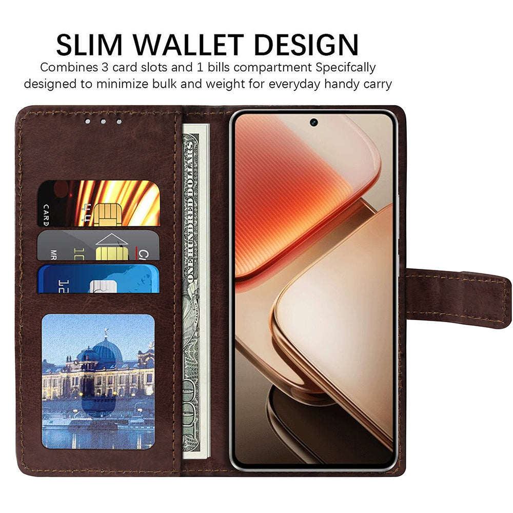 Premium Wallet Flip Cover for iQOO Neo 10R 5G