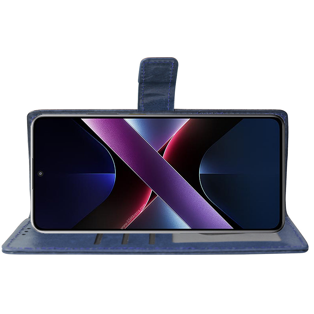 Premium Wallet Flip Cover for Poco X7 Pro 5G