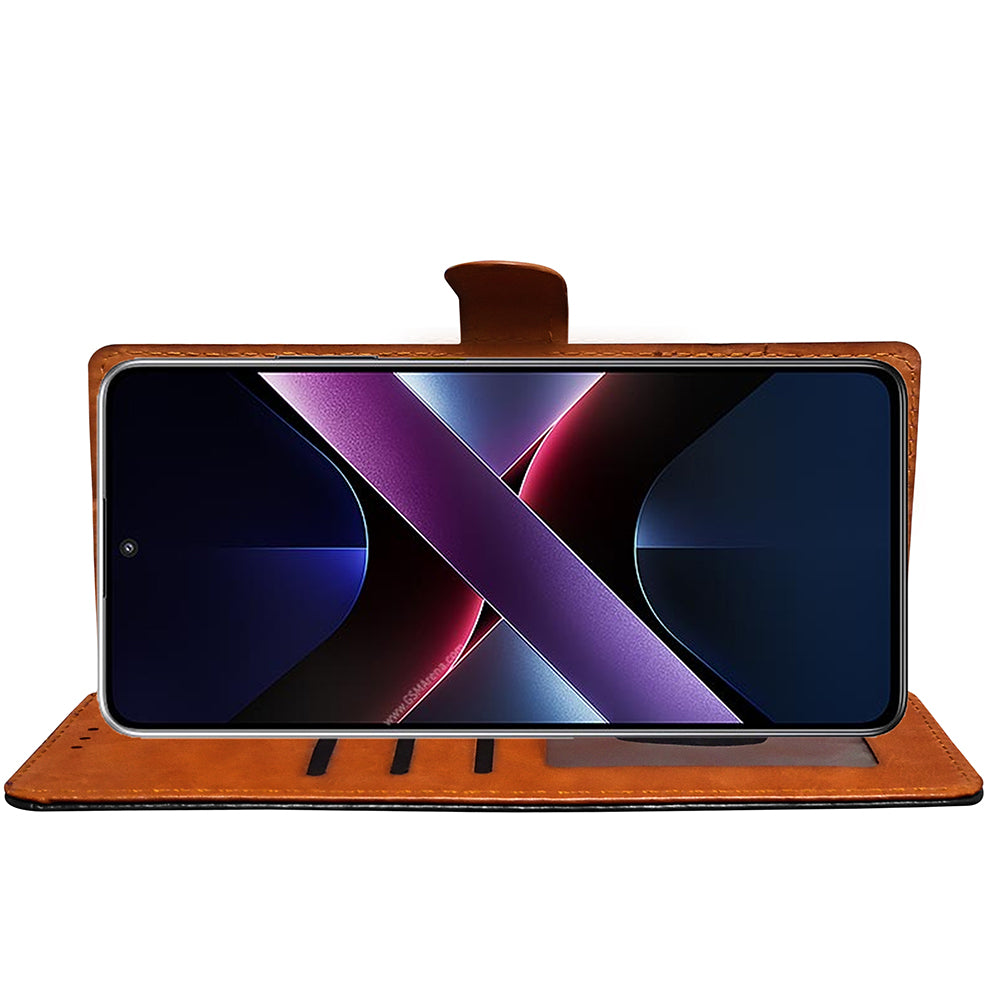 Premium Wallet Flip Cover for Poco X7 Pro 5G
