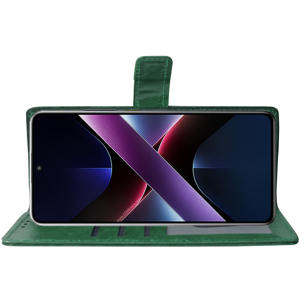 Premium Wallet Flip Cover for Poco X7 Pro 5G