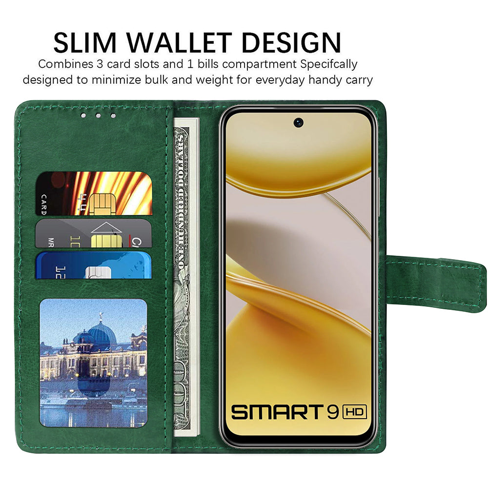 Premium Wallet Flip Cover for Infinix Smart 9 HD 4G