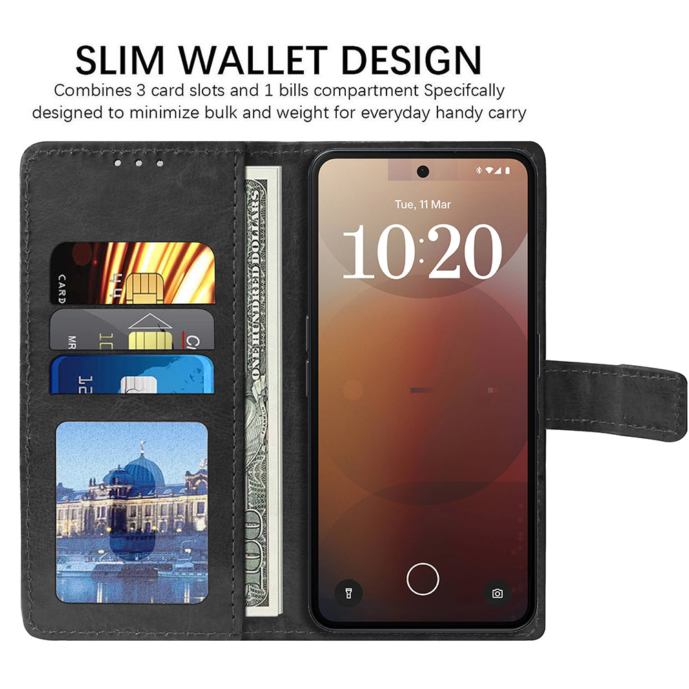Premium Wallet Flip Cover for Nothing Phone (3a) 5G
