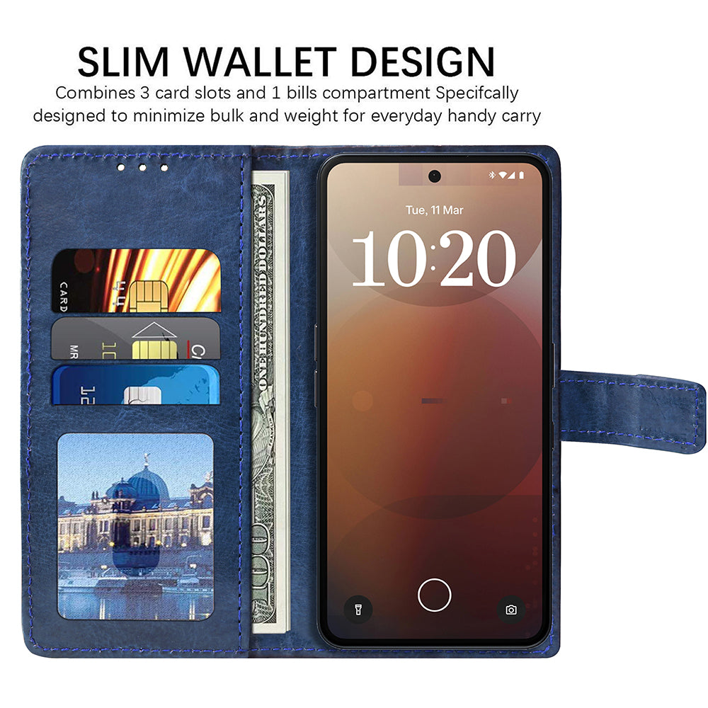 Premium Wallet Flip Cover for Nothing Phone (3a) 5G
