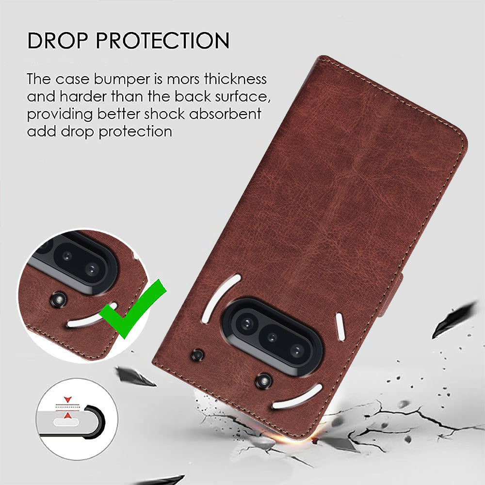 Premium Wallet Flip Cover for Nothing Phone (3a) 5G