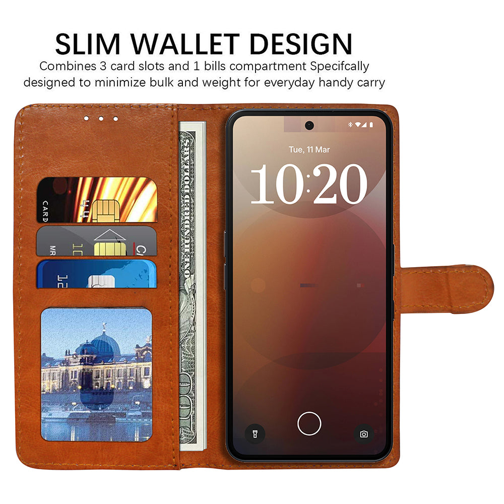 Premium Wallet Flip Cover for Nothing Phone (3a) 5G
