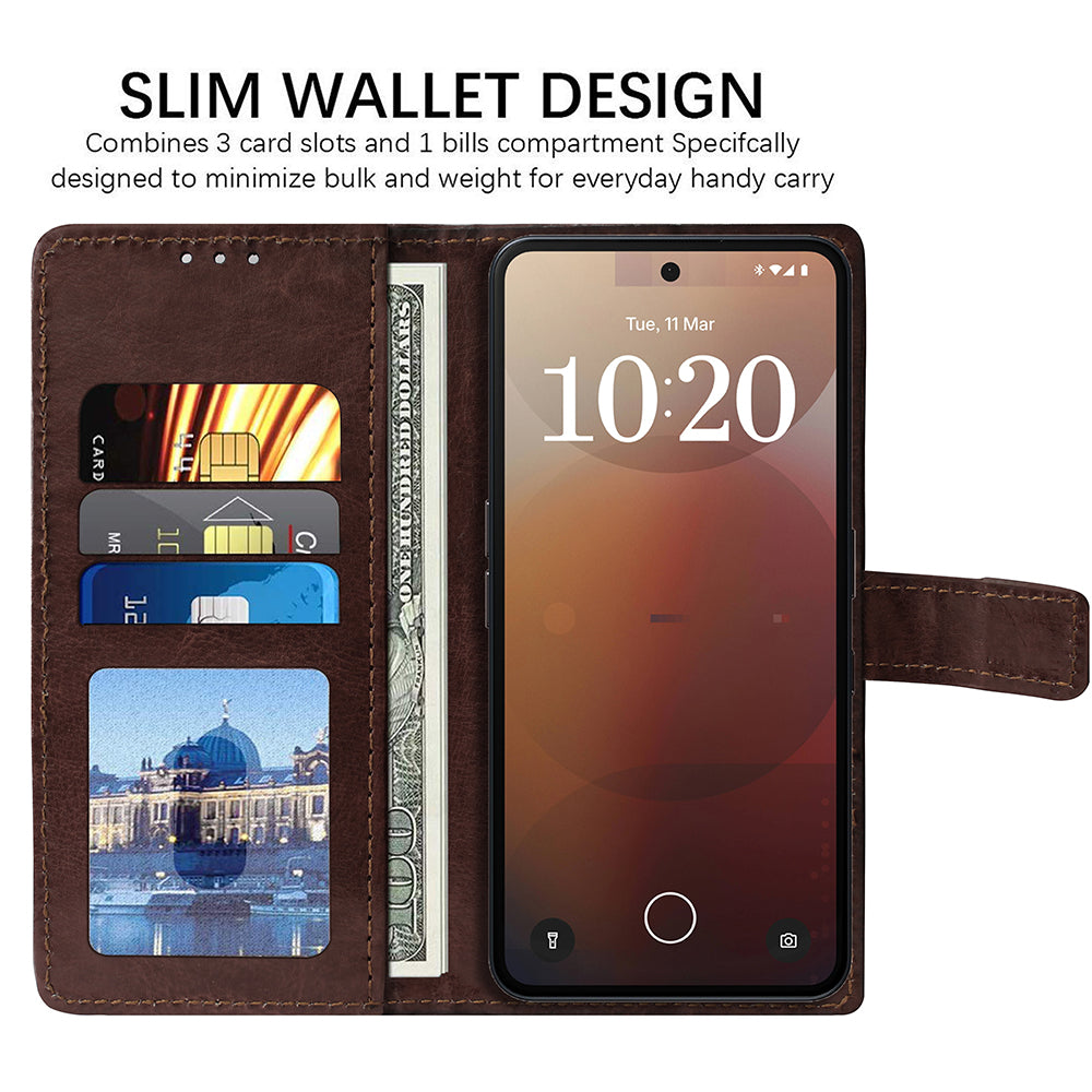 Premium Wallet Flip Cover for Nothing Phone (3a) 5G