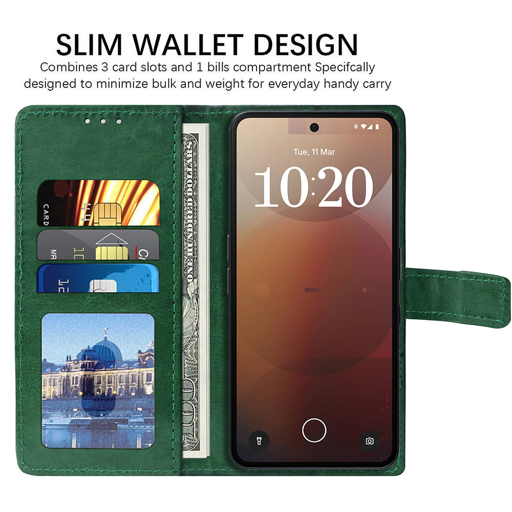 Premium Wallet Flip Cover for Nothing Phone (3a) 5G