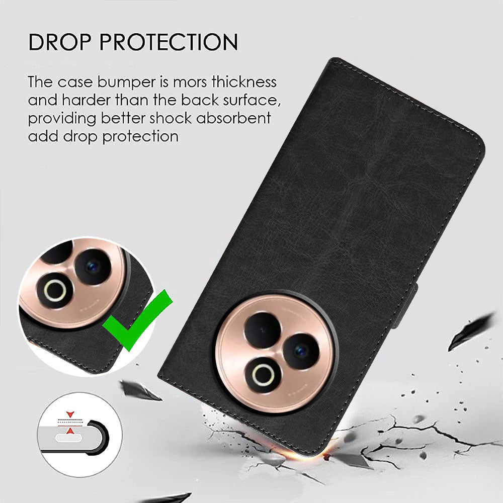 Premium Wallet Flip Cover for Realme P3 Pro 5G
