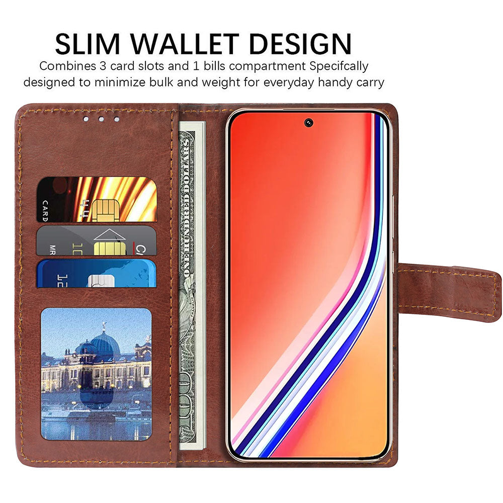 Premium Wallet Flip Cover for Realme P3 Pro 5G