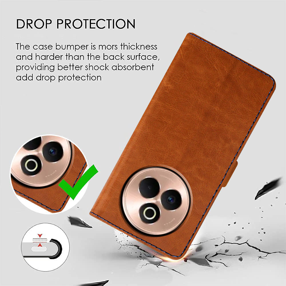 Premium Wallet Flip Cover for Realme P3 Pro 5G
