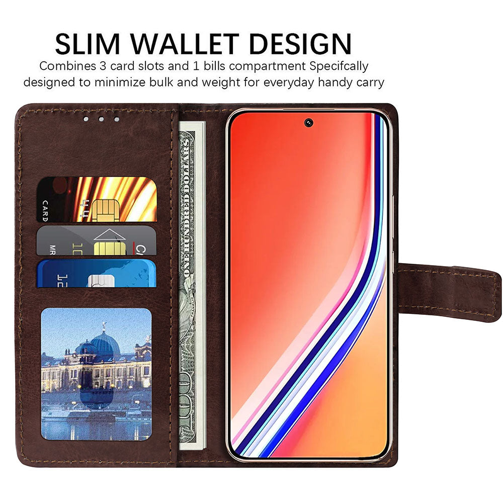Premium Wallet Flip Cover for Realme P3 Pro 5G