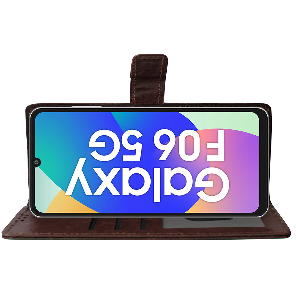 Premium Wallet Flip Cover for Samsung Galaxy F06 5G