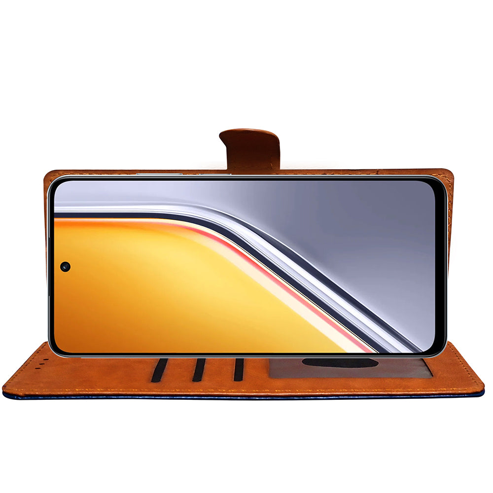 Premium Wallet Flip Cover for Realme P3x 5G / 14x 5G