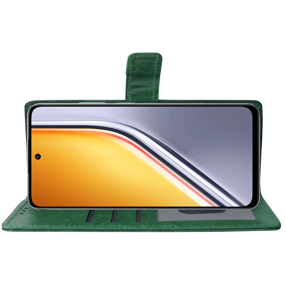 Premium Wallet Flip Cover for Realme P3x 5G / 14x 5G