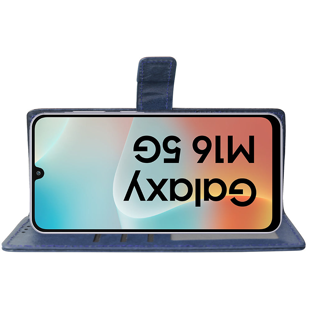 Premium Wallet Flip Cover for Samsung Galaxy M16 5G