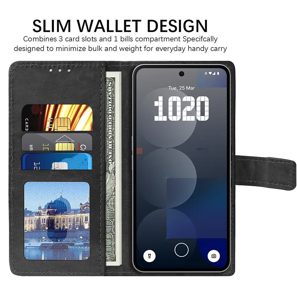 Premium Wallet Flip Cover for Nothing Phone (3a) Pro 5G