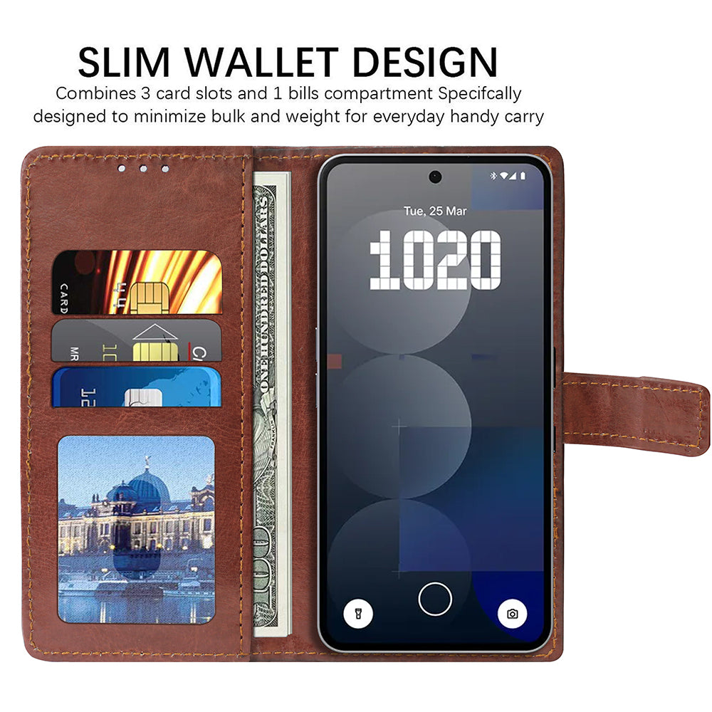 Premium Wallet Flip Cover for Nothing Phone (3a) Pro 5G