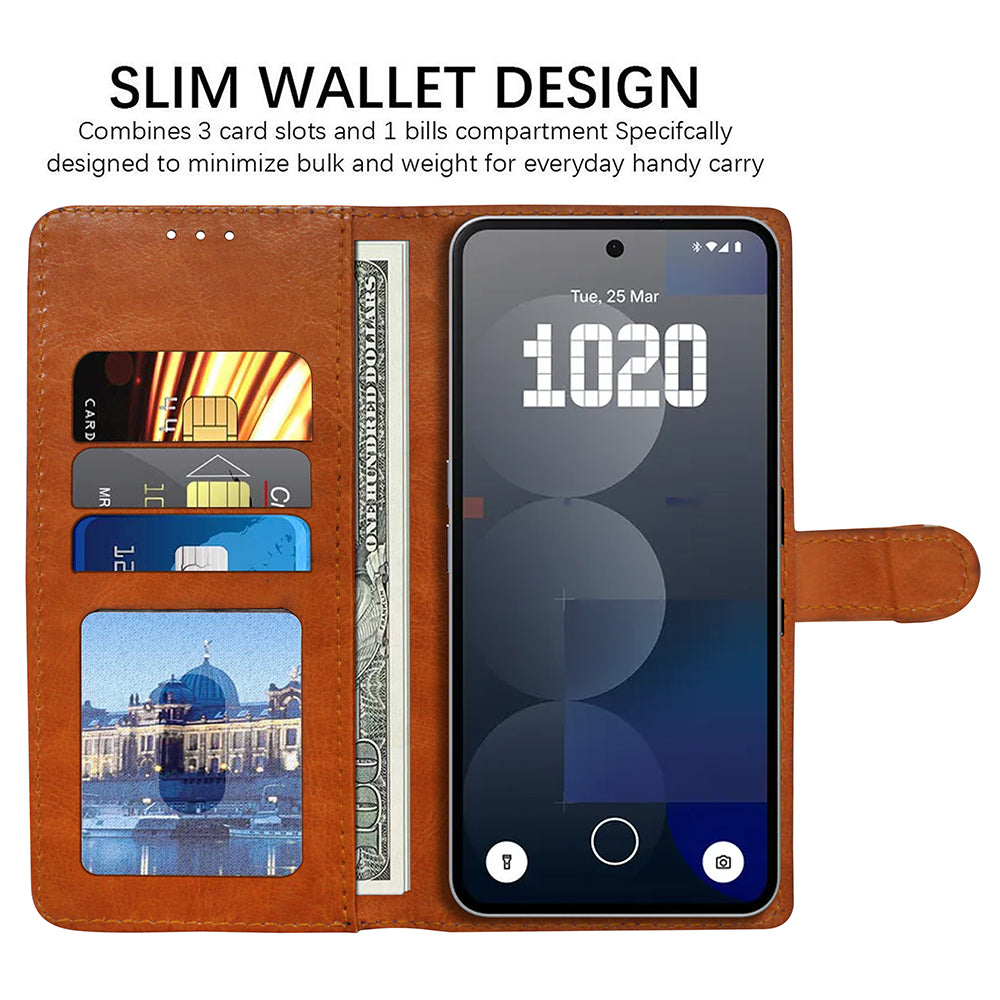 Premium Wallet Flip Cover for Nothing Phone (3a) Pro 5G