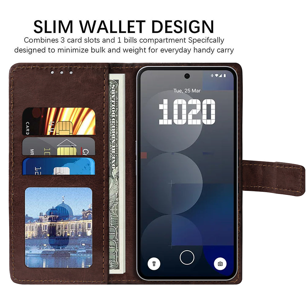 Premium Wallet Flip Cover for Nothing Phone (3a) Pro 5G