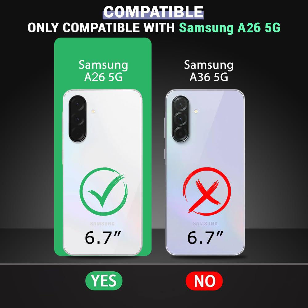 Premium Wallet Flip Cover for Samsung Galaxy A26 5G