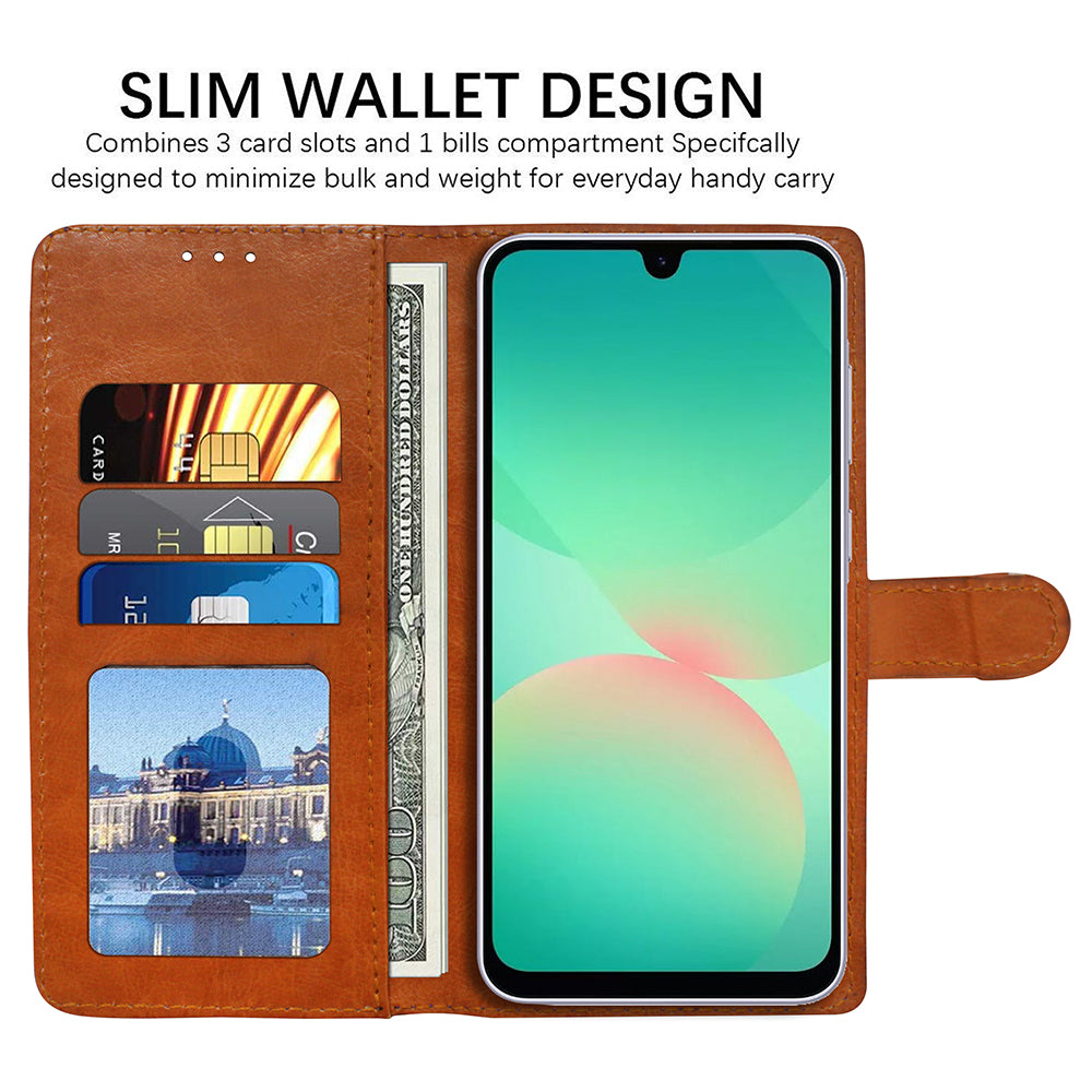 Premium Wallet Flip Cover for Samsung Galaxy A26 5G