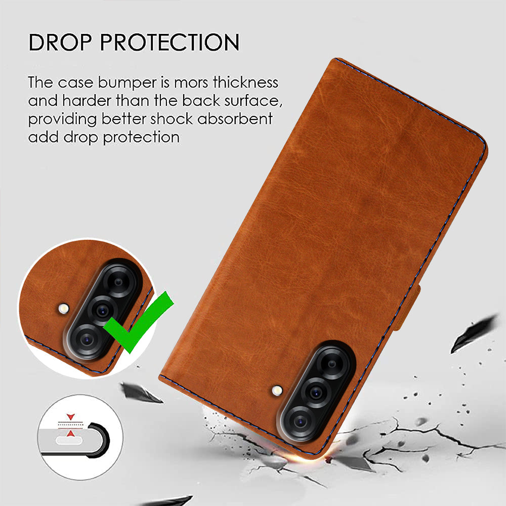 Premium Wallet Flip Cover for Vivo T4x 5G