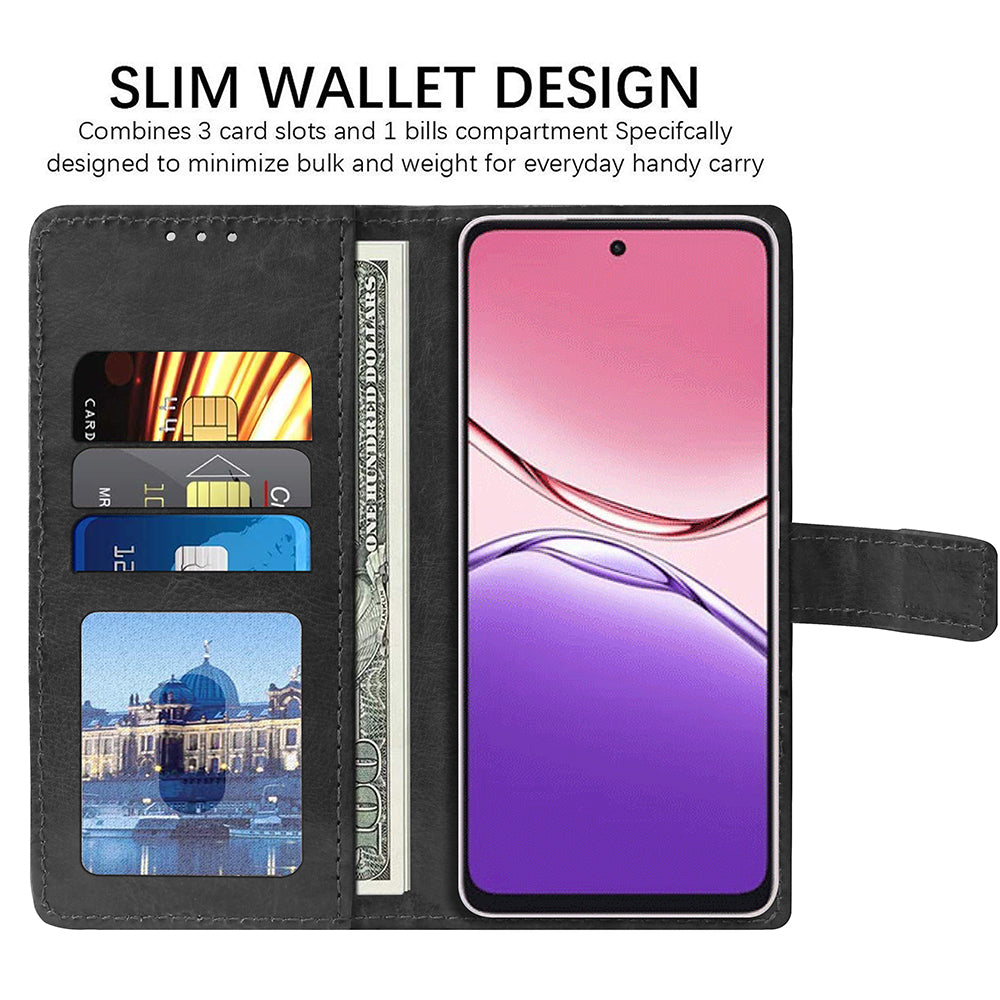 Premium Wallet Flip Cover for Oppo A5 Pro 5G