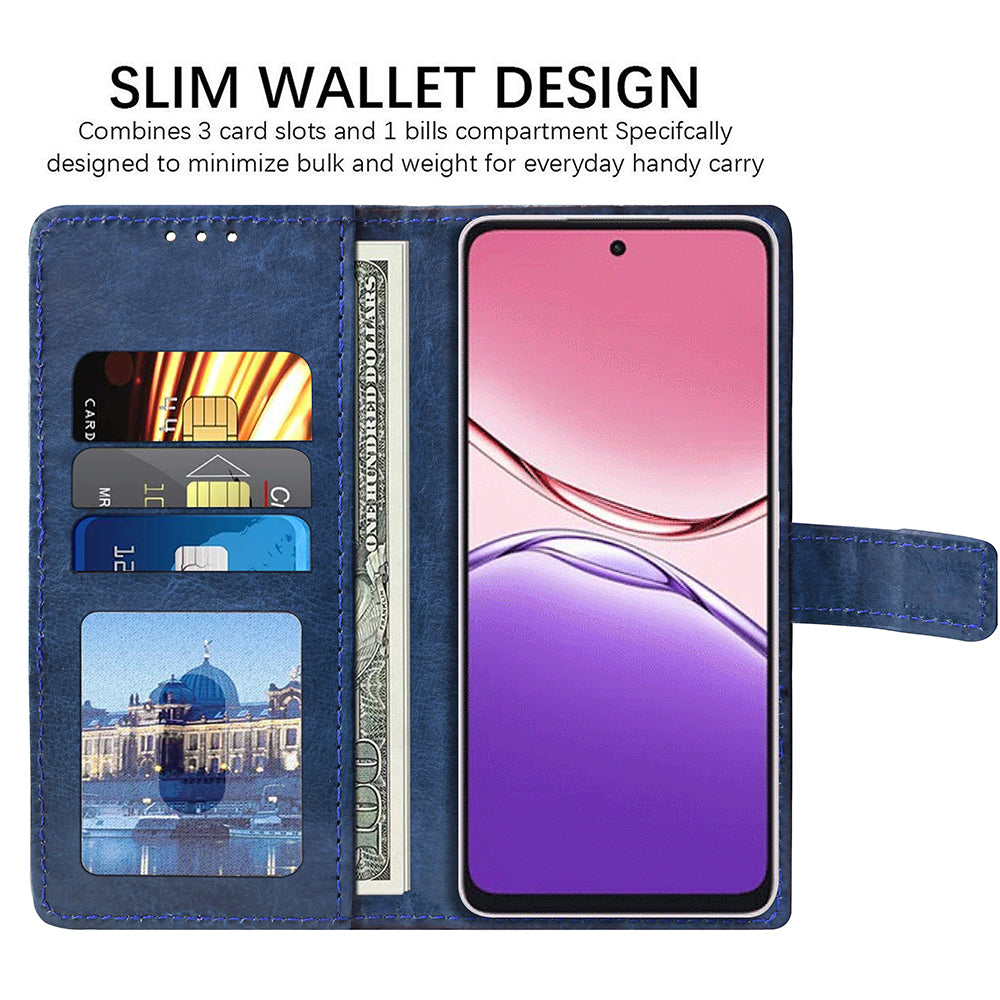 Premium Wallet Flip Cover for Oppo A5 Pro 5G